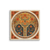 Golden Blossom Arch — Mughal Floral Harmony Canvas