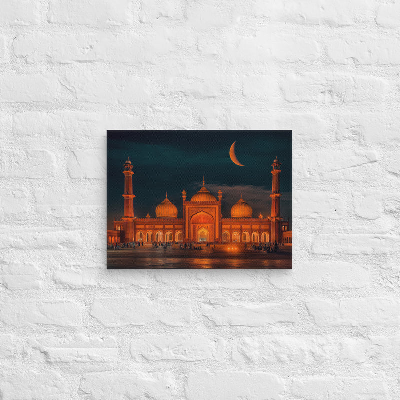 Chaand Raat Glow – Badshahi Mosque at Dusk