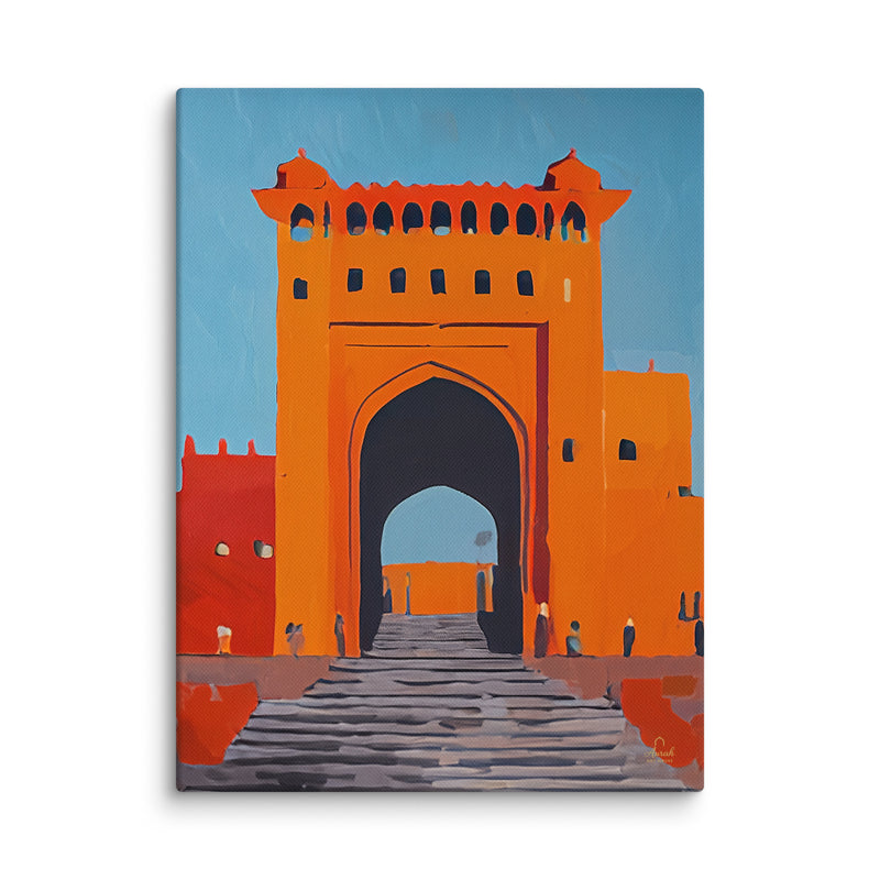 Sunlit Mughal Gateway – Buland Darwaza Inspiration