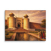 Shahi Qila at Golden Hour – Mughal Architecture Canvas Wall Art