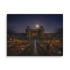 Chandni Chowk Moonlight – Mughal Night Market Canvas Art