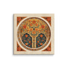 Golden Blossom Arch — Mughal Floral Harmony Canvas