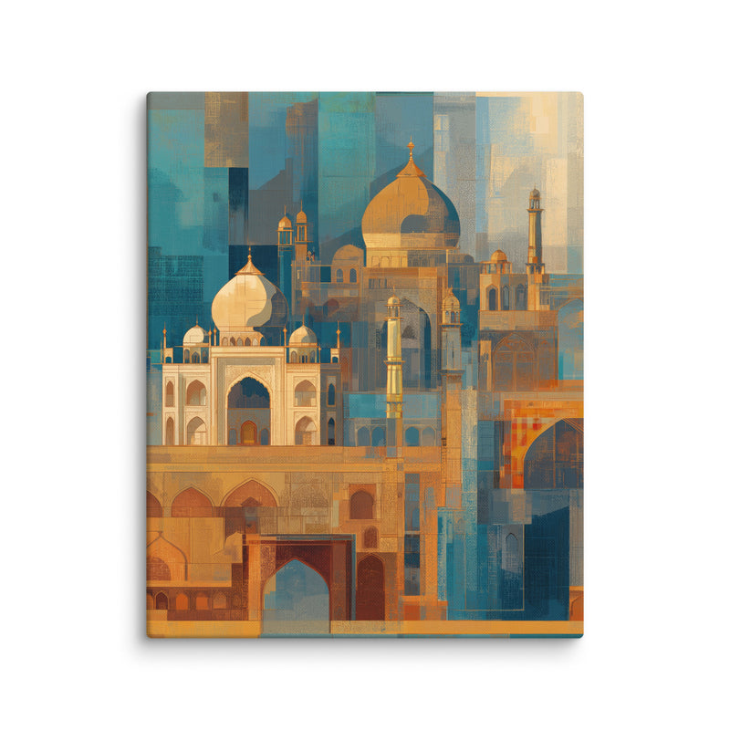 Golden Geometries of Mughal Majesty