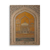 Golden Arches of Eternity – Mughal Architectural Canvas Art