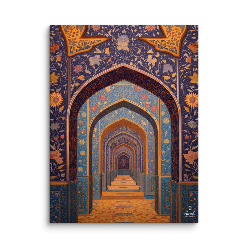 Floral Passage of the Mughal Dream