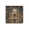Eternal Majesty — Taj in Sepia Blue Canvas