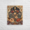 Jewel-Tone Mughal Tapestry – Colorburst Canvas Art