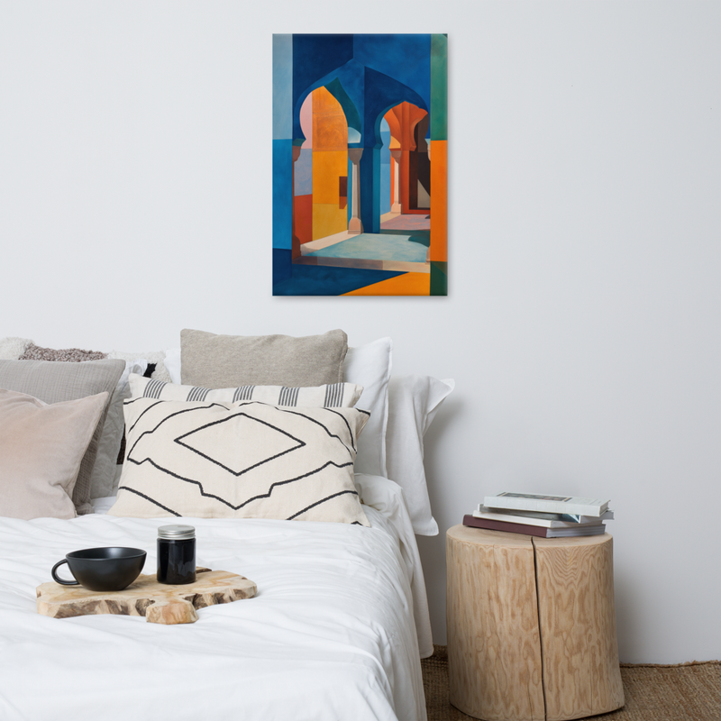 Color and Shadow – Mughal Arches in Motion