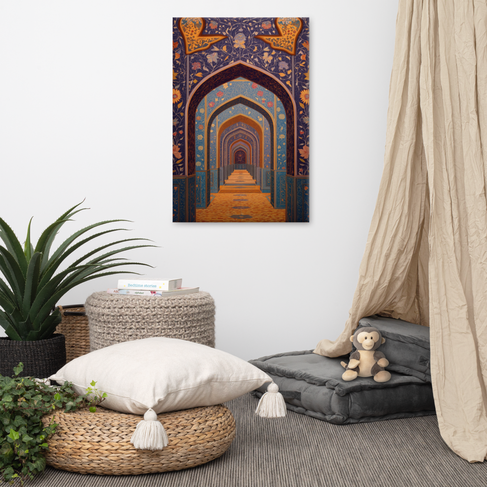 Floral Passage of the Mughal Dream