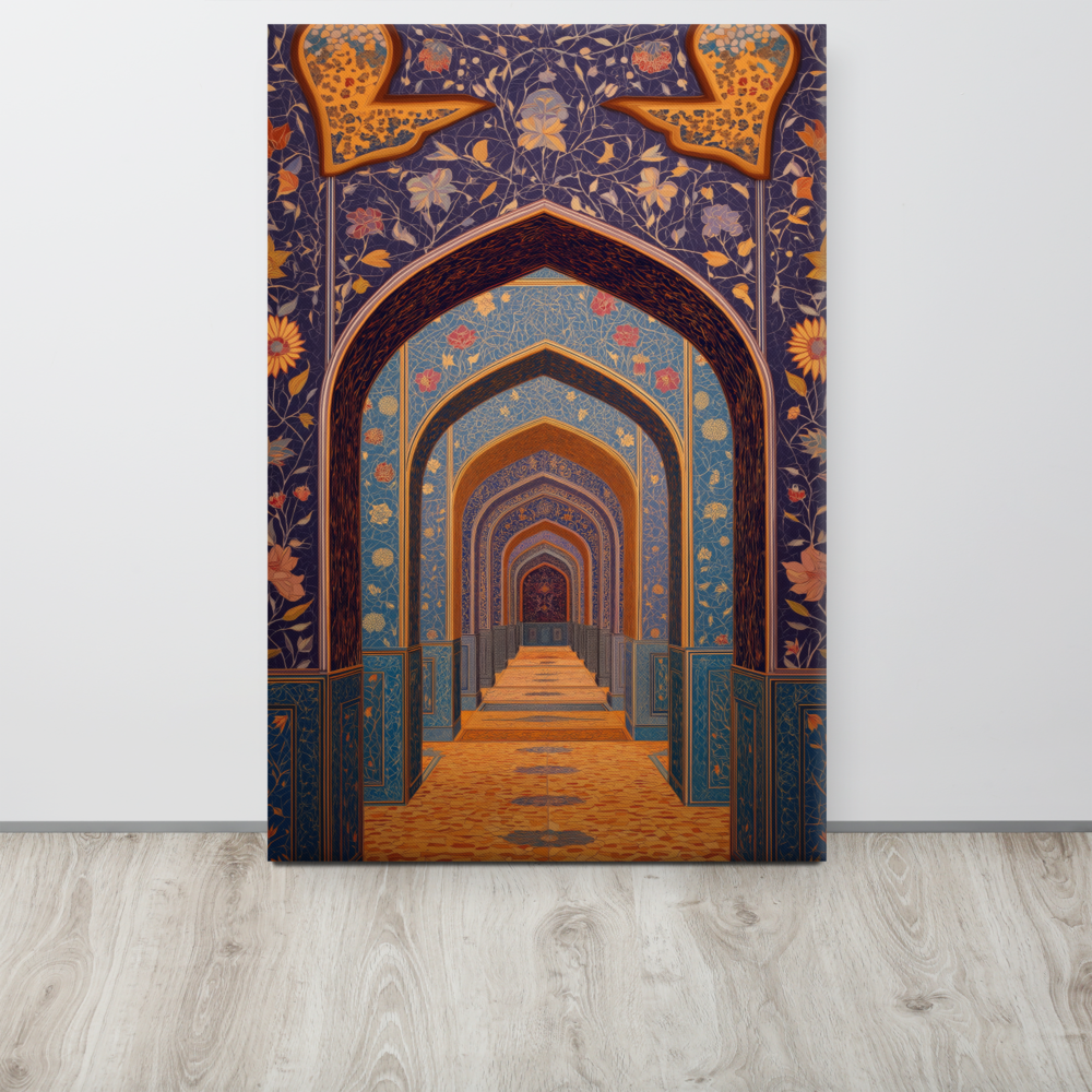 Floral Passage of the Mughal Dream