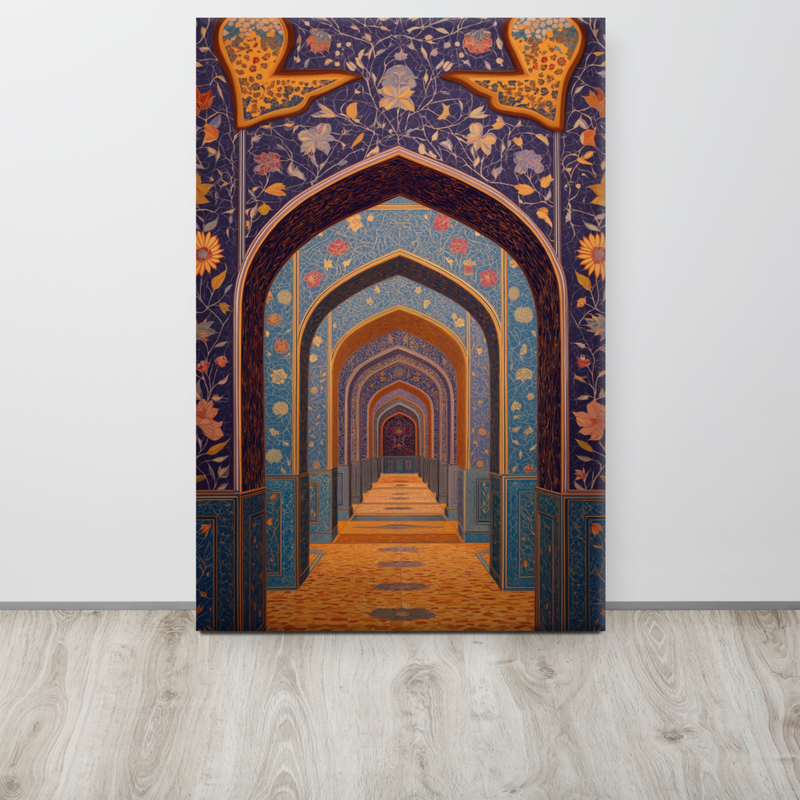 Floral Passage of the Mughal Dream