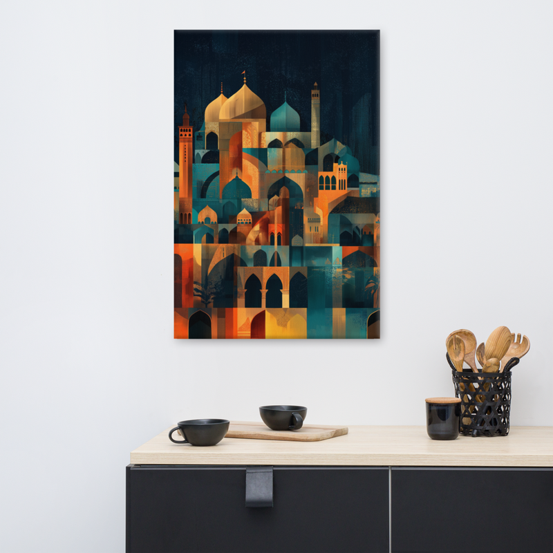 Golden Echoes of Mughal Grandeur