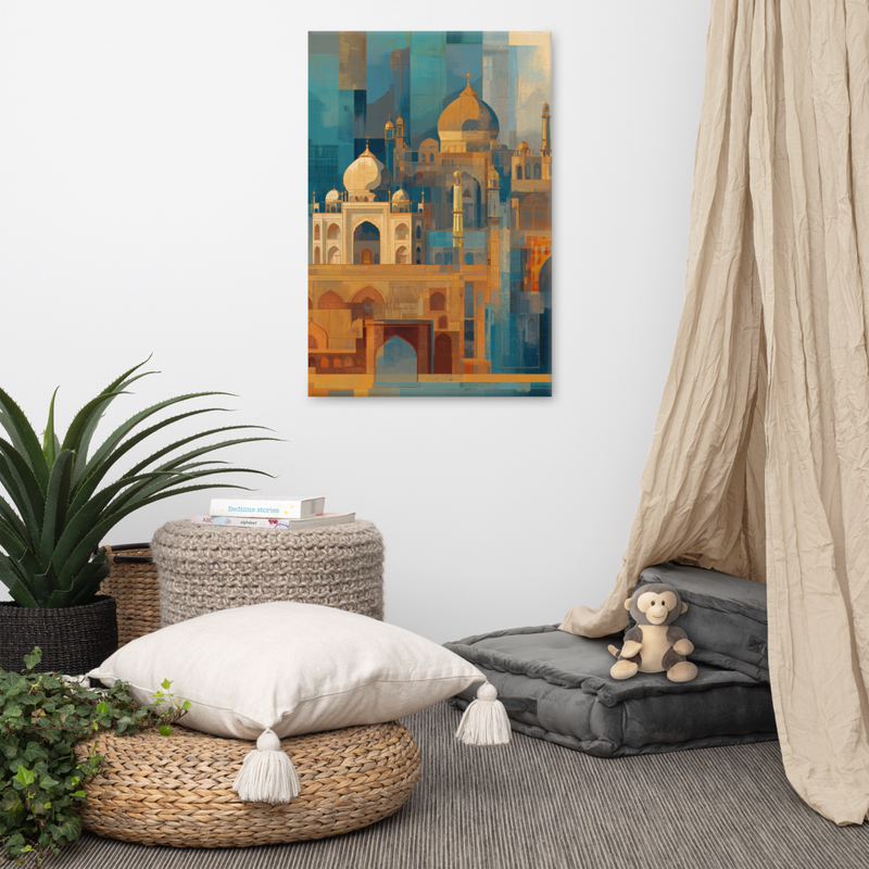 Golden Geometries of Mughal Majesty