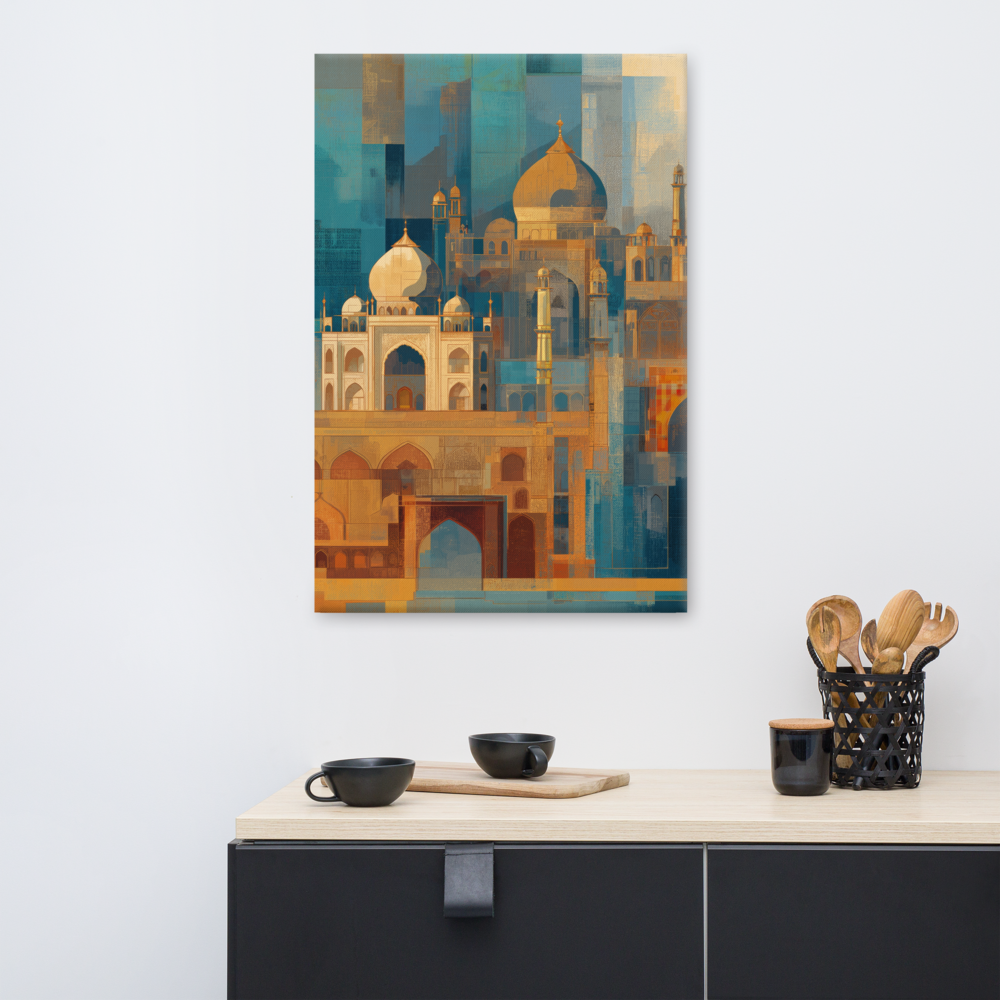 Golden Geometries of Mughal Majesty