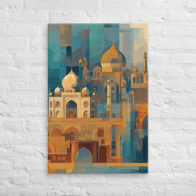 Golden Geometries of Mughal Majesty