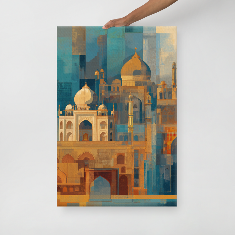 Golden Geometries of Mughal Majesty