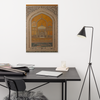 Golden Arches of Eternity – Mughal Architectural Canvas Art