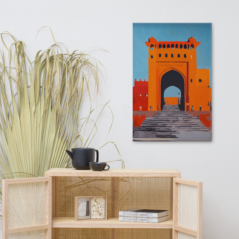 Sunlit Mughal Gateway – Buland Darwaza Inspiration