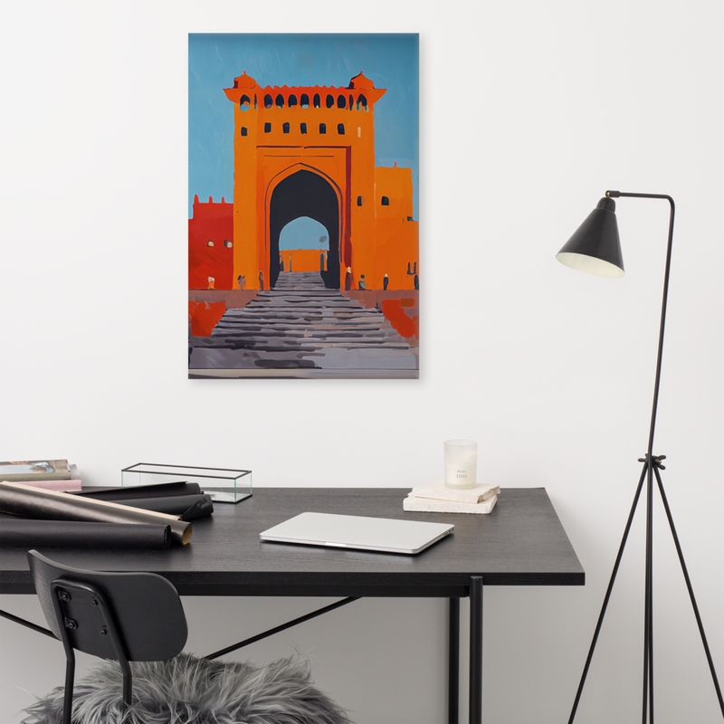 Sunlit Mughal Gateway – Buland Darwaza Inspiration