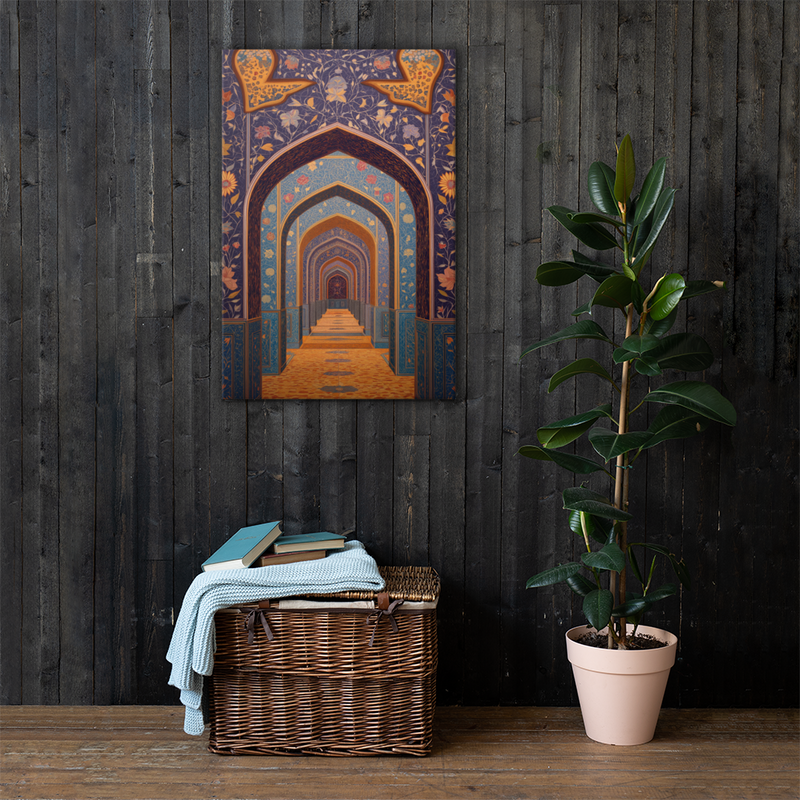 Floral Passage of the Mughal Dream