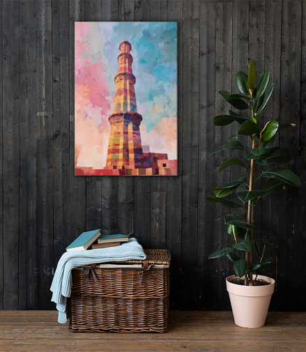 Qutb Minar in Color — A Tribute to Heritage