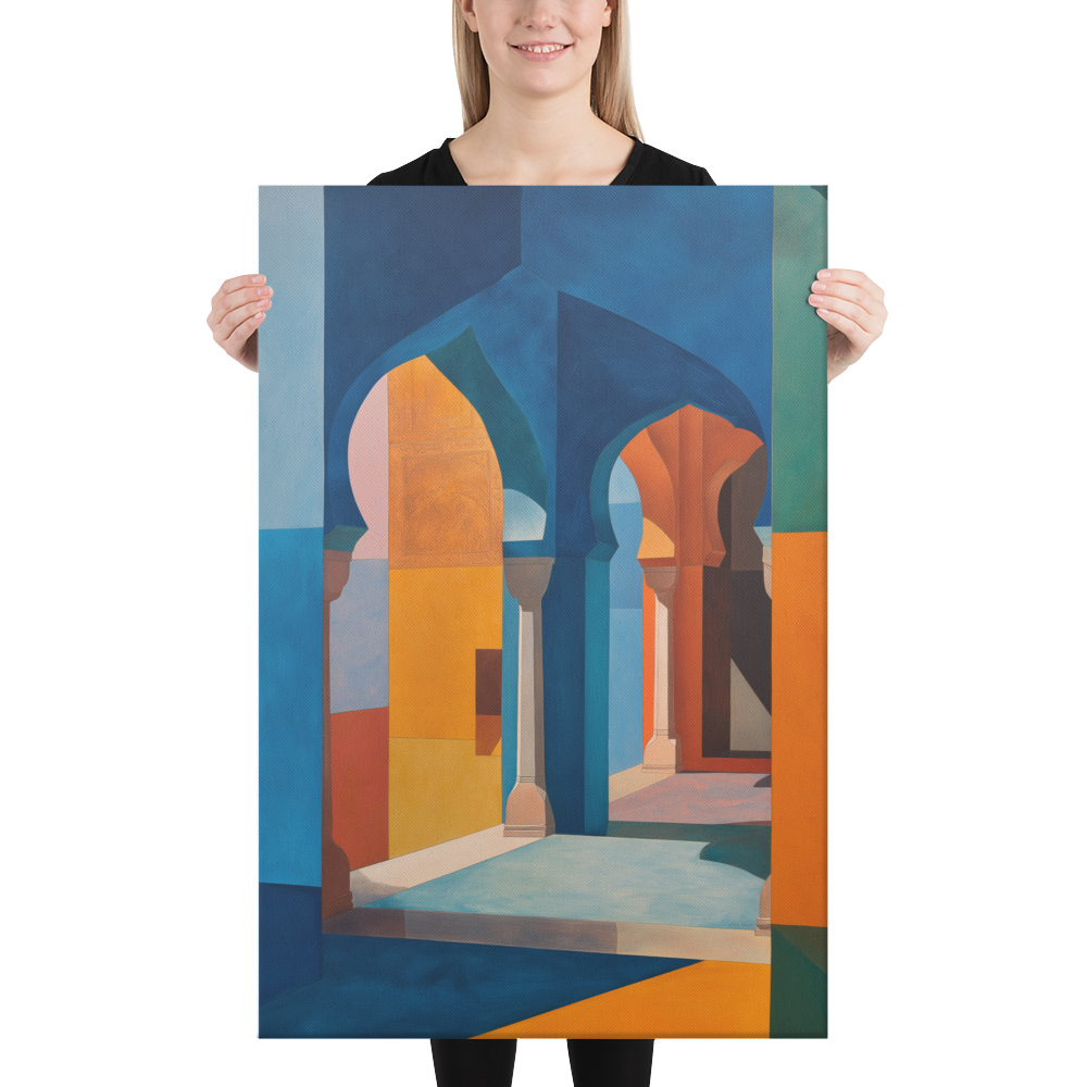 Color and Shadow – Mughal Arches in Motion