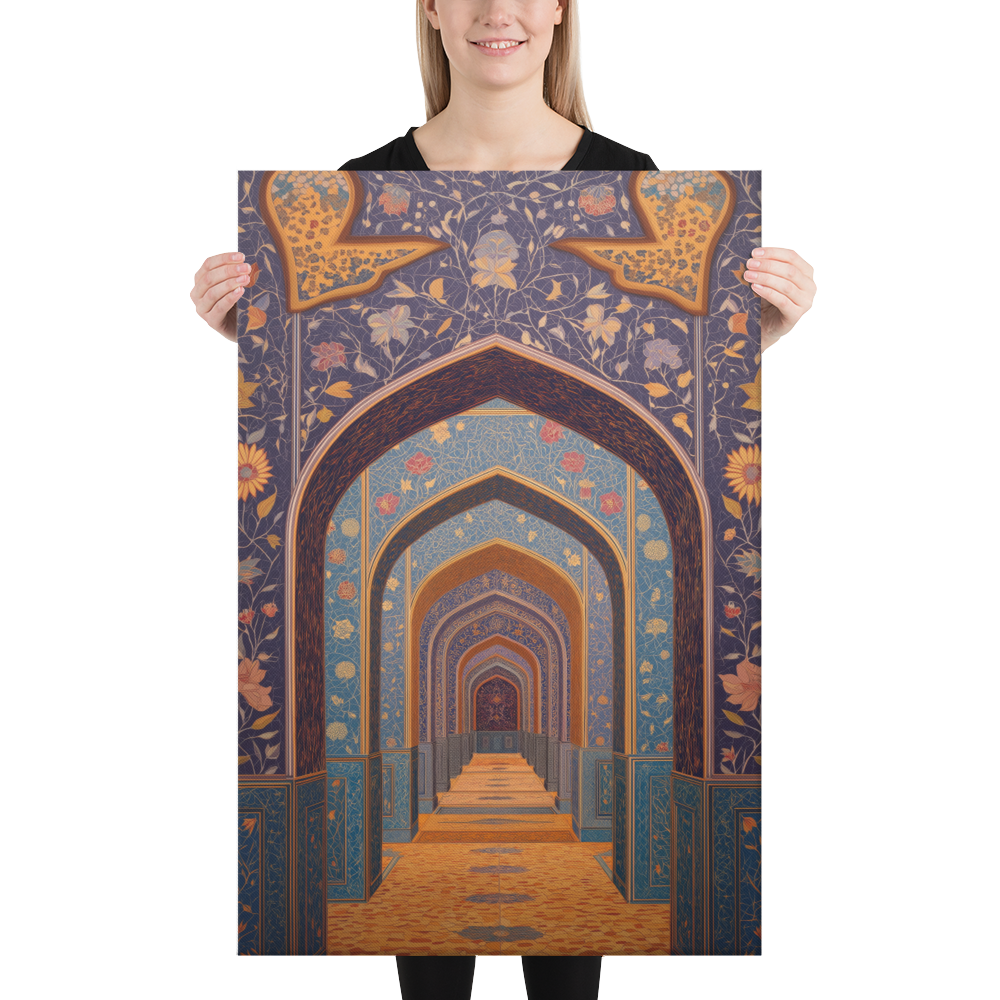 Floral Passage of the Mughal Dream