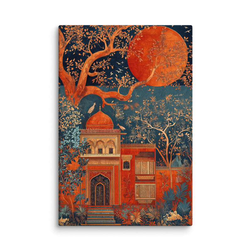 Terracotta Twilight Palace