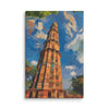 Echoes of Stone – Qutb Minar Mughal Architecture Canvas Wall Art