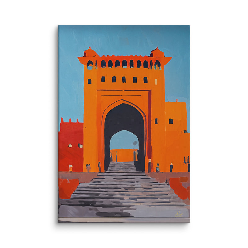 Sunlit Mughal Gateway – Buland Darwaza Inspiration
