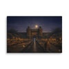 Chandni Chowk Moonlight – Mughal Night Market Canvas Art