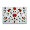 Symmetrical Floral Pietra Dura Panel in the Shah Jahani Style