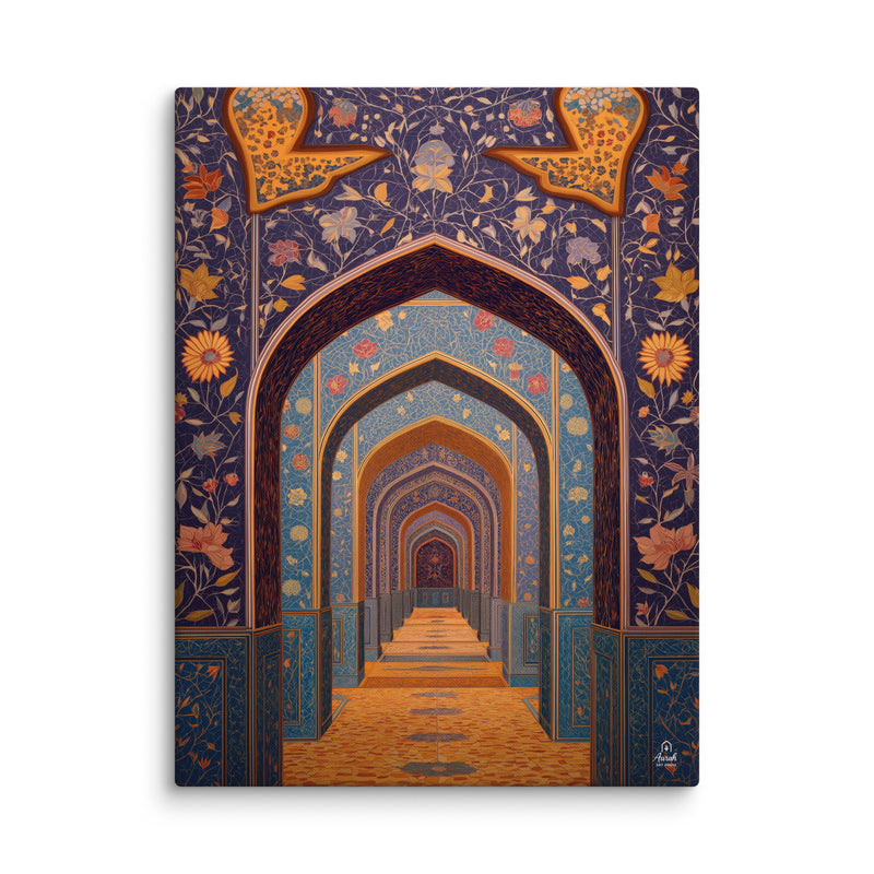 Floral Passage of the Mughal Dream