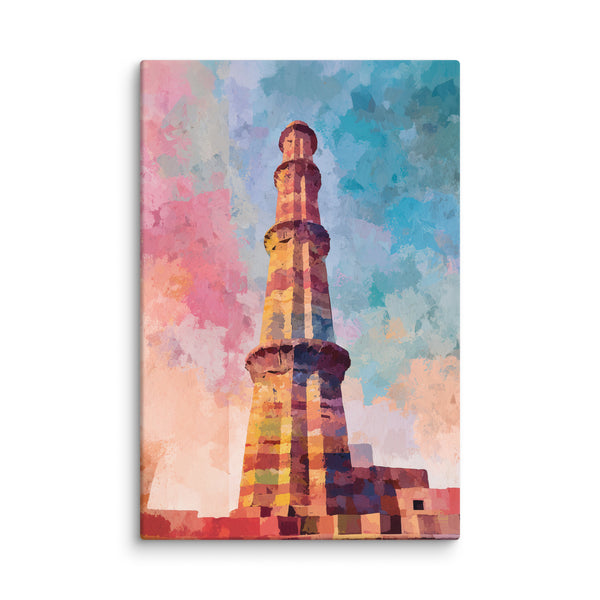 Qutb Minar in Color — A Tribute to Heritage