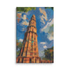 Echoes of Stone – Qutb Minar Mughal Architecture Canvas Wall Art