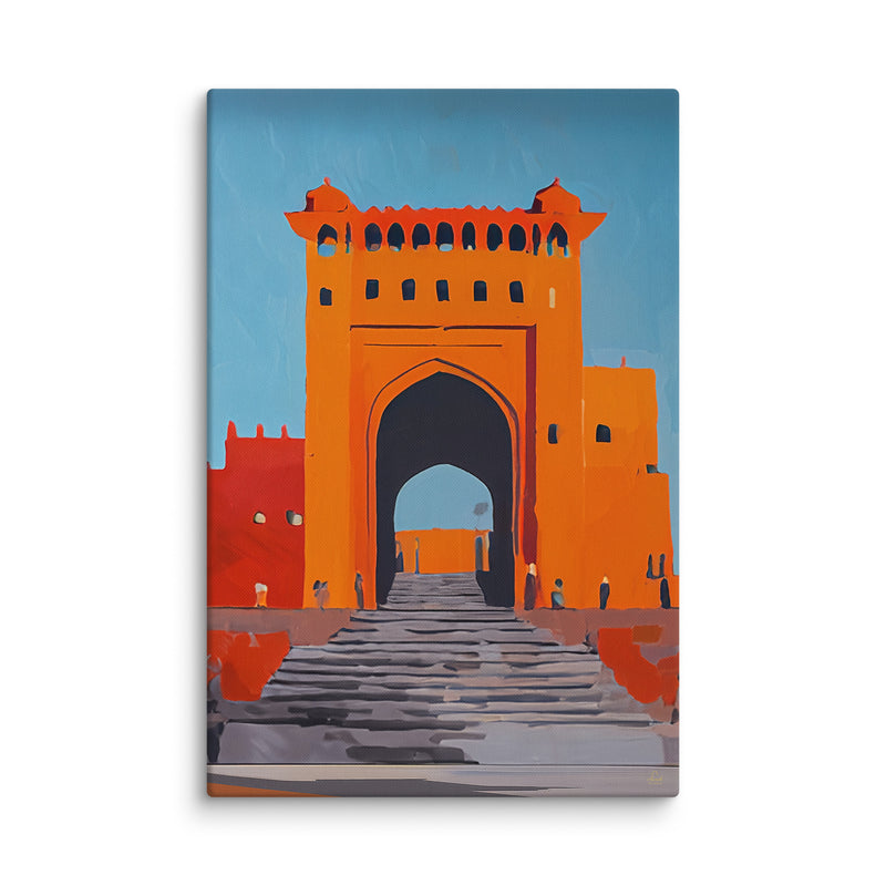Sunlit Mughal Gateway – Buland Darwaza Inspiration