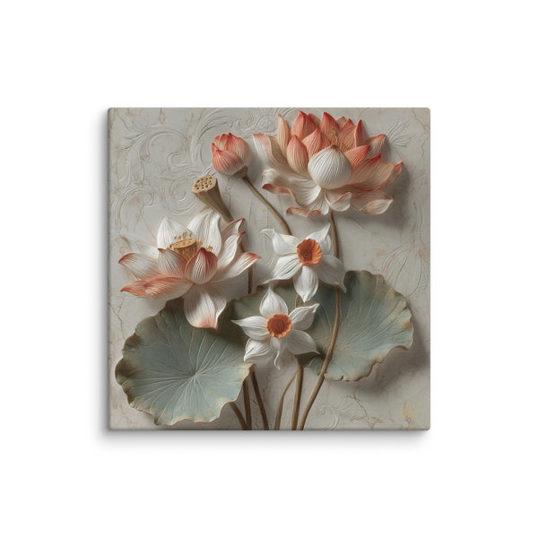 Lotus Bloom of the Taj | Indian Architectural Decor