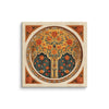 Golden Blossom Arch — Mughal Floral Harmony Canvas