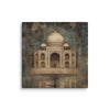 Eternal Majesty — Taj in Sepia Blue Canvas