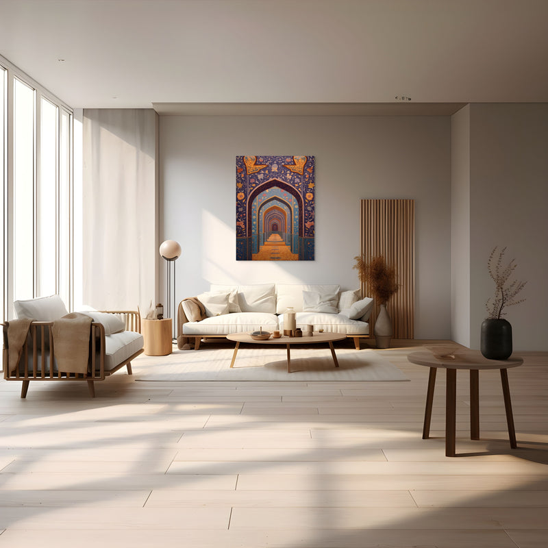 Floral Passage of the Mughal Dream