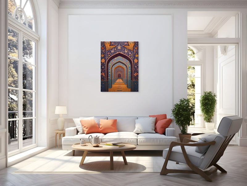 Floral Passage of the Mughal Dream