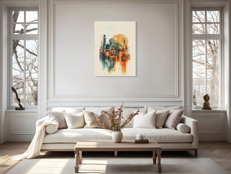 Golden Geometries of Mughal Majesty