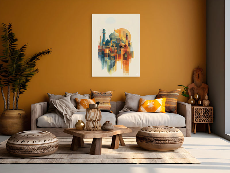 Golden Geometries of Mughal Majesty