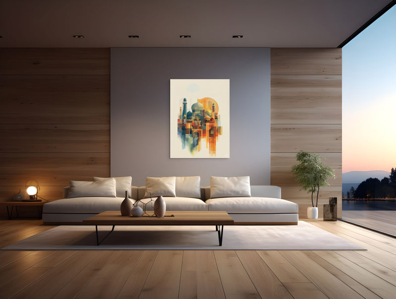 Golden Geometries of Mughal Majesty