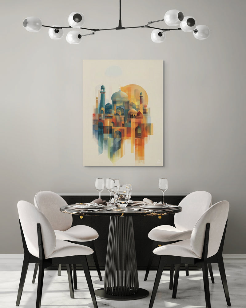 Golden Geometries of Mughal Majesty