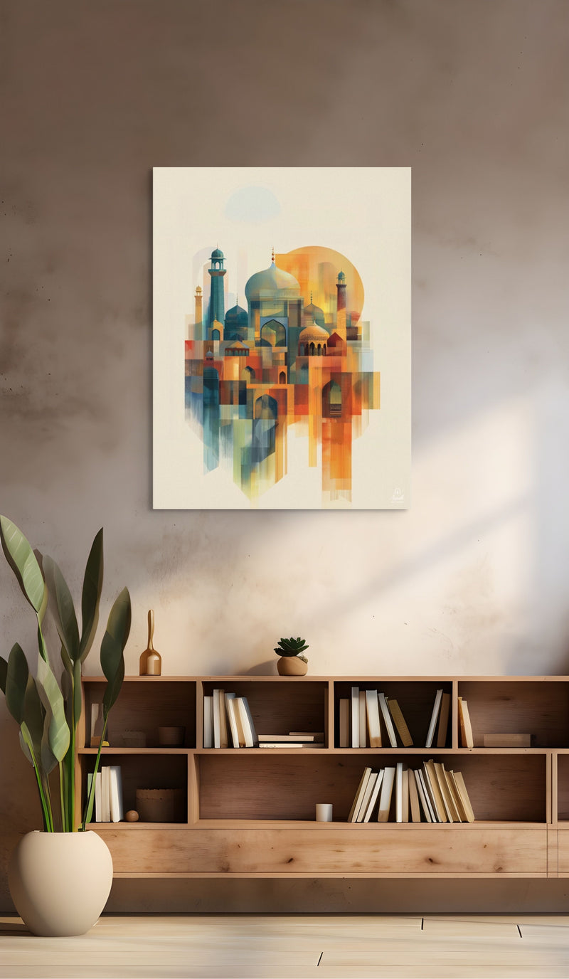 Golden Geometries of Mughal Majesty