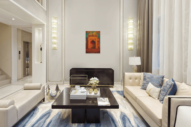 Grand Gateway of Fatehpur — Monumental Indian Architecture Art Piece