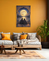 Moonlit Palace Reflections – Mughal Inspired Romantic Canvas Art