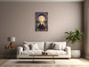 Moonlit Palace Reflections – Mughal Inspired Romantic Canvas Art