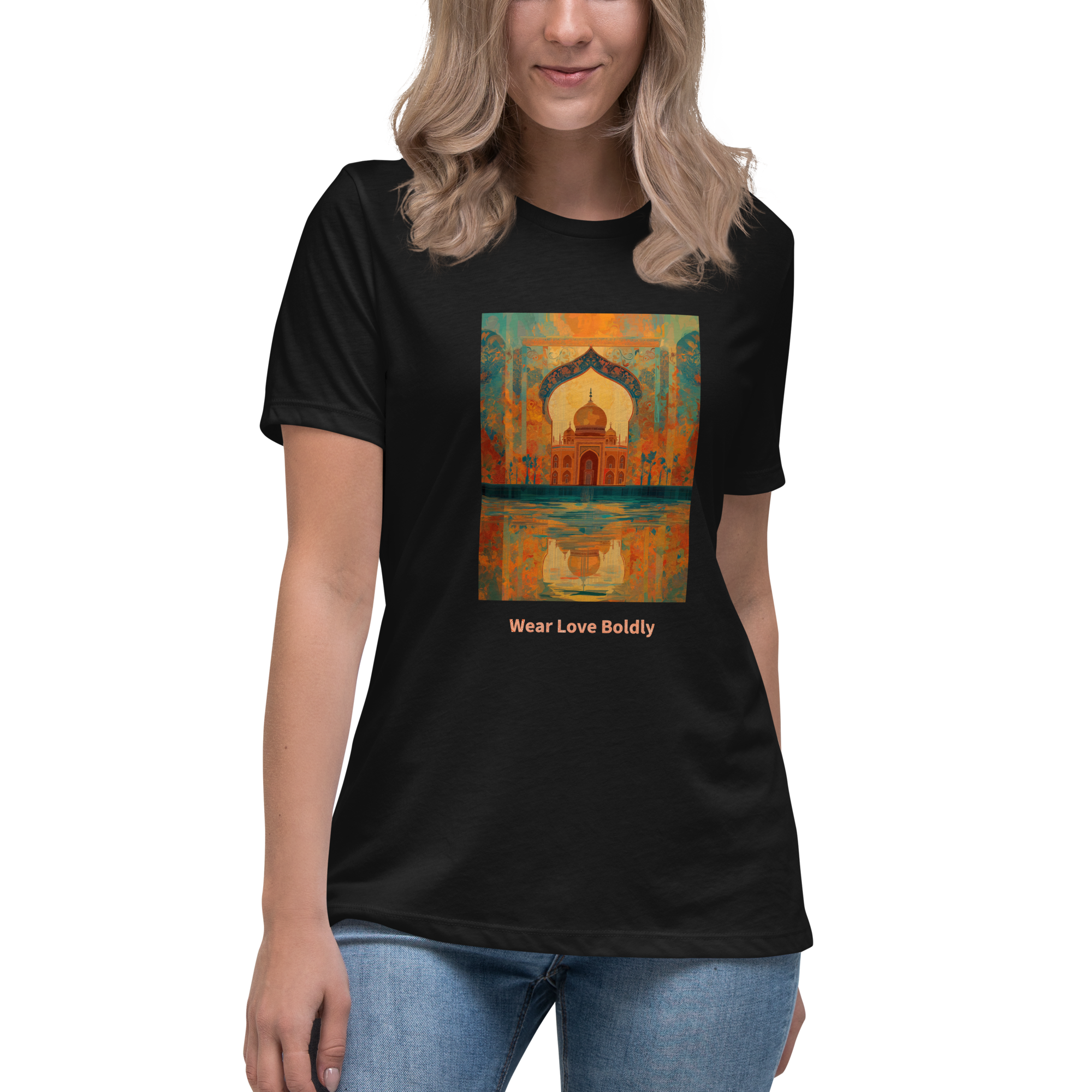 Women's Relaxed T-Shirt - Wear Love Boldly